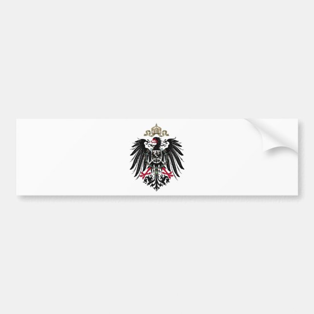 Prussian Eagle Bumper Sticker (Front)