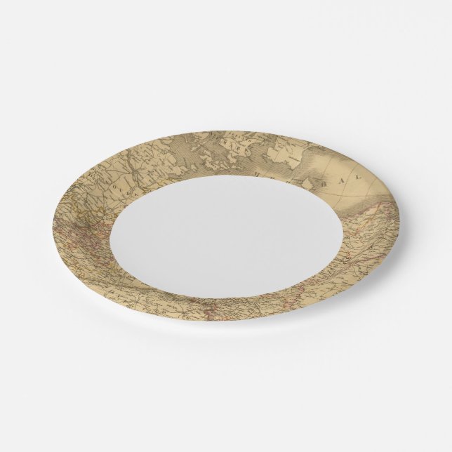 Prussian Empire 2 Paper Plate (Angled)