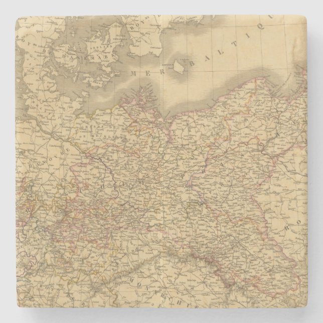 Prussian Empire 2 Stone Coaster (Front)