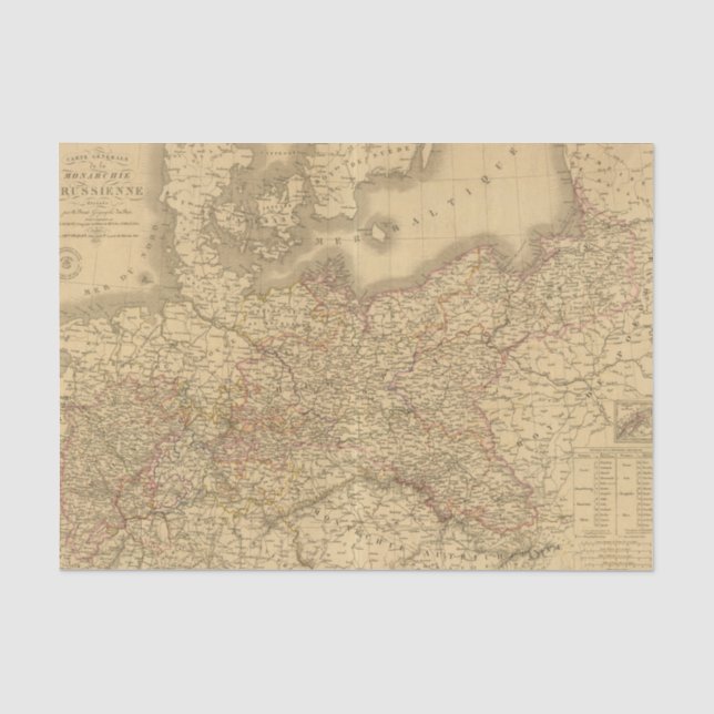 Prussian Empire 2 Tissue Paper (Front)