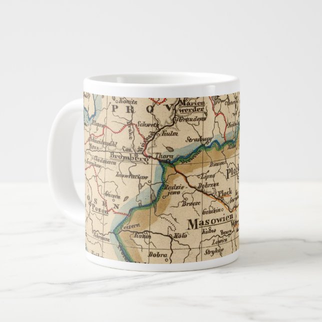 Prussian Empire Large Coffee Mug (Front Left)