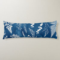 Prussian Indigo Blue Cyanotype Fern Botanical Art