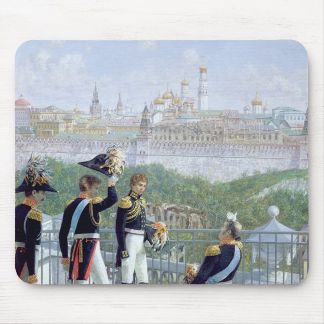 Prussian King Friedrich Wilhelm II Mouse Pad (Front)