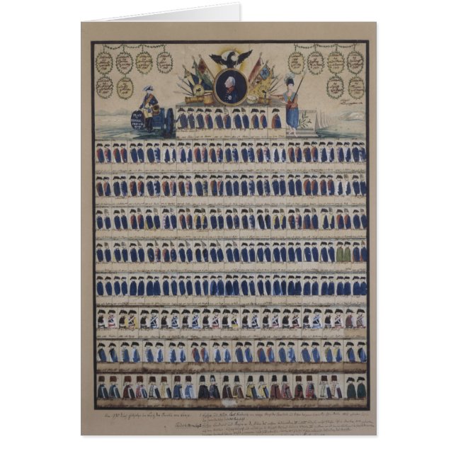 Prussian uniforms from the time of Frederick (Front)