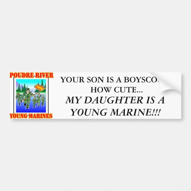 PRYM Daughter bumper sticker (Front)