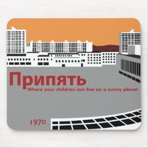 Prypyat Propaganda style Mouse Pad