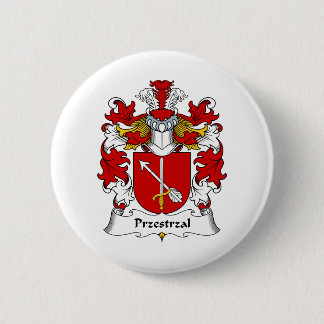 Przestrzal Family Crest 6 Cm Round Badge