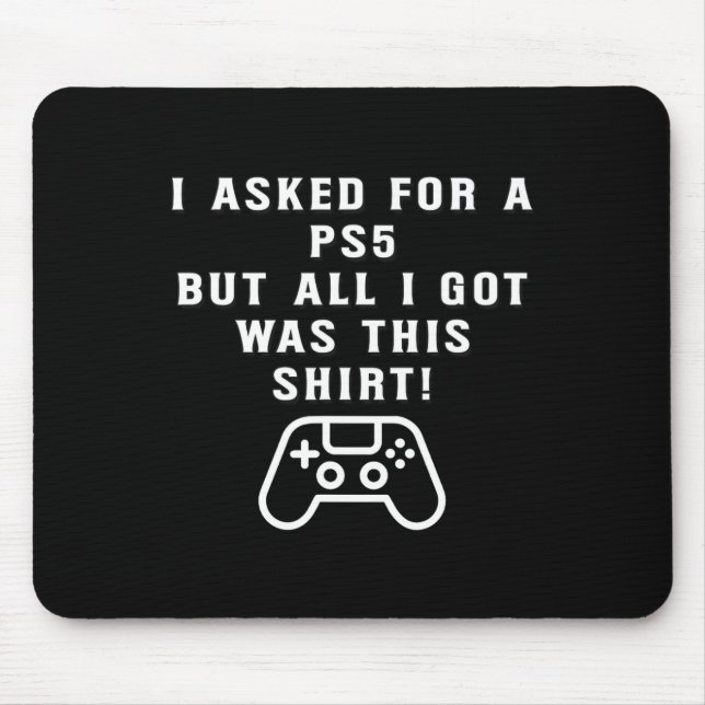 Ps5 Gift  Mouse Pad (Front)
