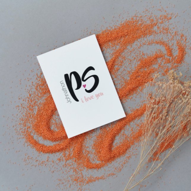 PS. I love You | Valentine's Day Holiday Card (Creator Uploaded)