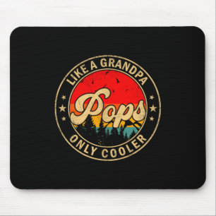 Ps Like A Grandpa Only Cooler Retro For Papa Grand Mouse Pad