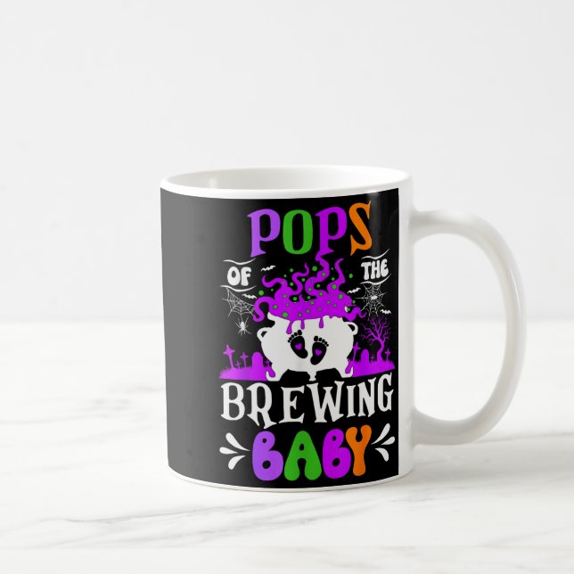 Ps Of The Brewing Baby Dad To Be Halloween  Coffee Mug (Right)