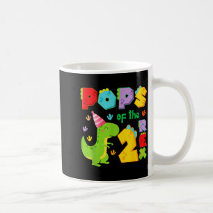 Ps Of The Two Rex 2nd Birthday Boy Dinosaur T-rex Coffee Mug