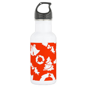 PS red-christmas-.jpg 532 Ml Water Bottle