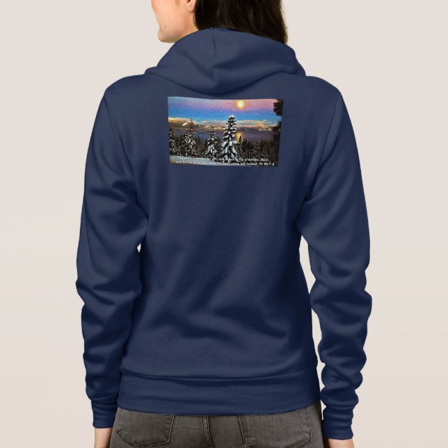 Psa 55:7-8 hoodie (Back)
