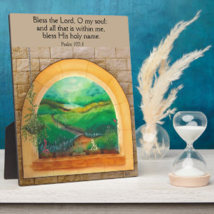Psalm 103:1    plaque