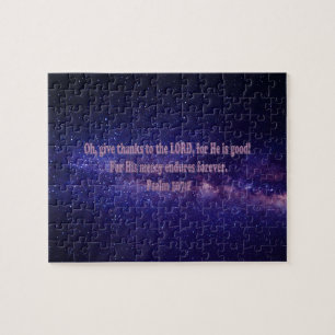 Psalm 107:1 jigsaw puzzle