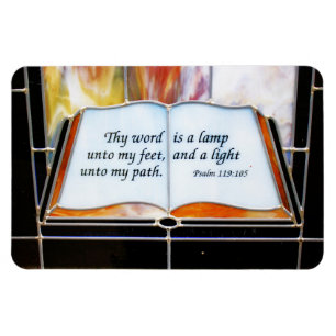 Psalm 109:115 Inspirational Photography Photo Magnet