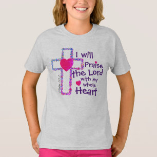 Psalm 111.1 Children's Shirt