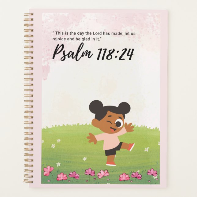Psalm 118:24 Joyful Scripture Planner (Front)