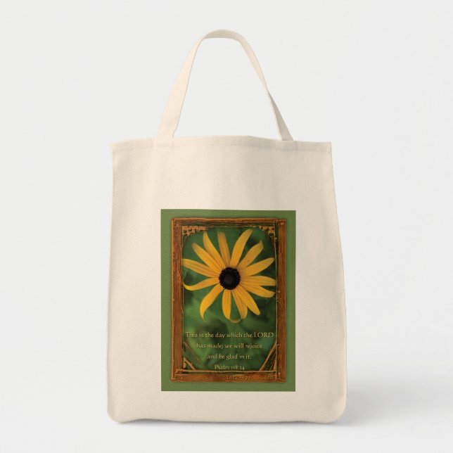 Psalm 118:24  This is the day Tote Bag (Front)