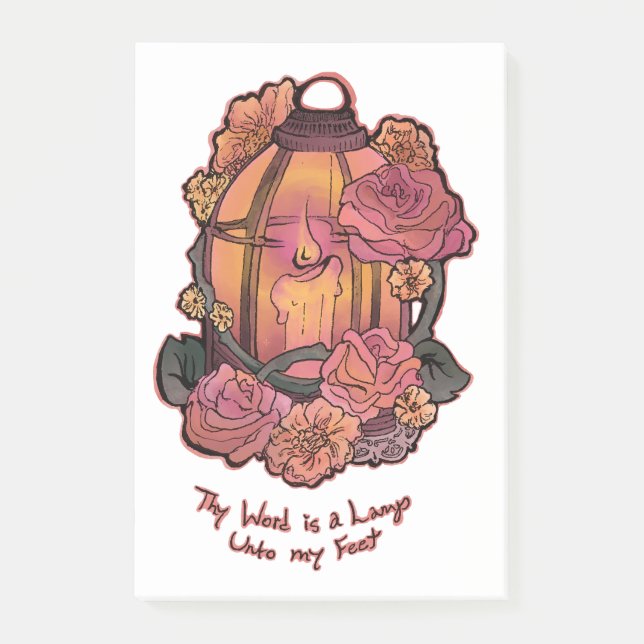 Psalm 119:105 post-it notes (Front)