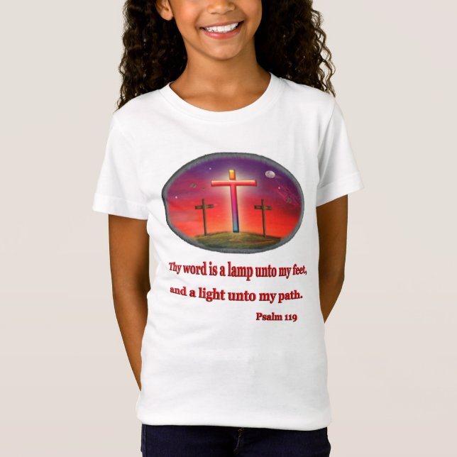 psalm 119 girls clothing T-Shirt (Front)
