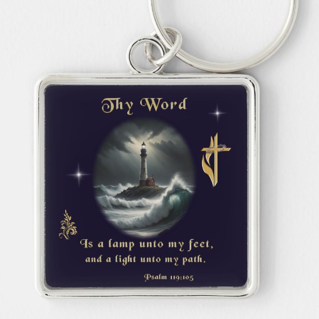 Psalm 119 key ring (Front)