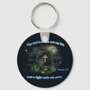 Psalm 119 keychain