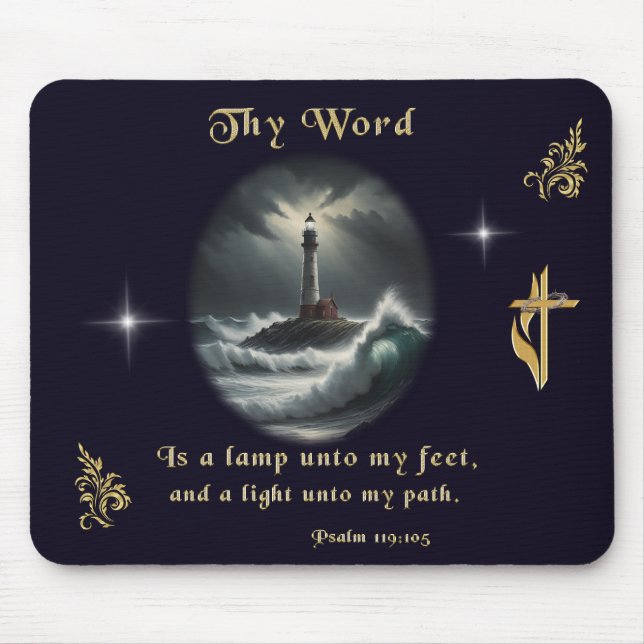 Psalm 119 mouse pad (Front)