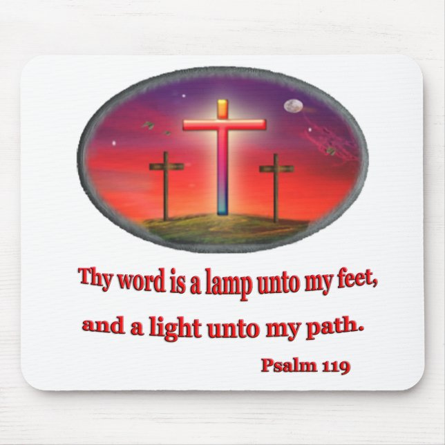 psalm 119 mouse pad (Front)
