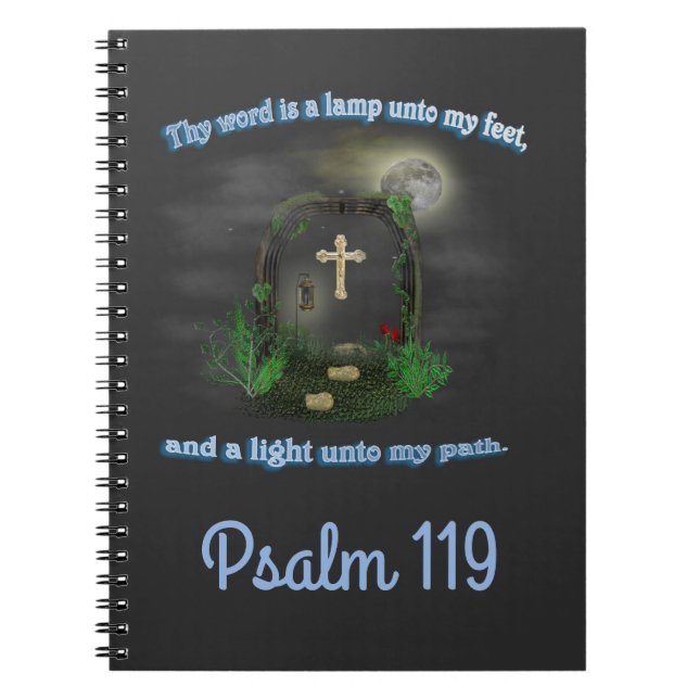 Psalm 119 notebook (Front)