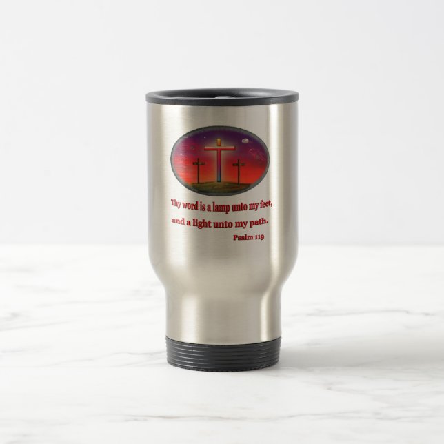 Psalm 119 travel mug (Center)