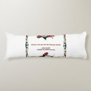 Psalm 11:5, No Violence Body Cushion