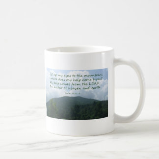 Psalm 121:1-2 coffee mug