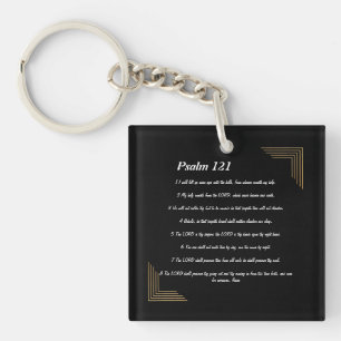 Psalm 121   keychain