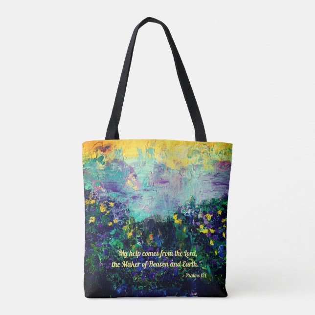 Psalm 121 Tote (Back)