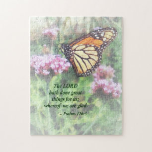 Psalm 126 3 The LORD hath done great things Jigsaw Puzzle
