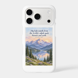 Psalm 12:12 Mountain Lake Christian Phone Case