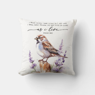 Psalm 146:2 Throw Pillow