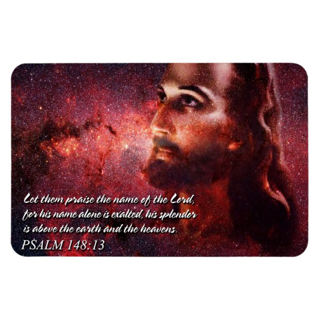 PSALM 148:13 Premium Magnet (Horizontal)