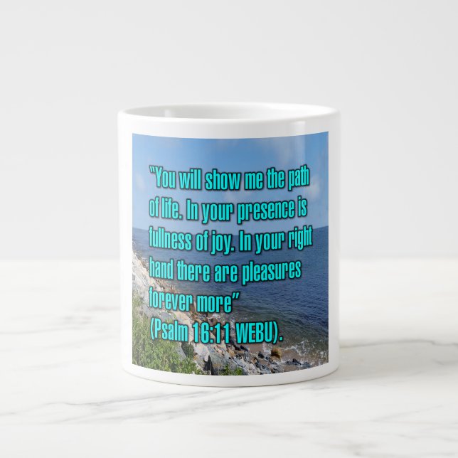 Psalm 16:11 WEBU Mug (Front)
