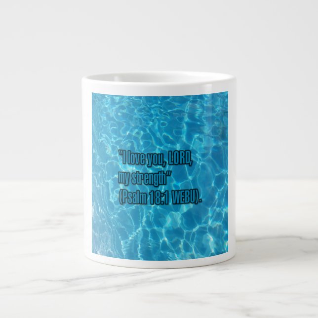 Psalm 18:1 WEBU Mug (Front)