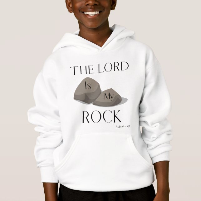 Psalm 18:2 Bible Scripture Quote KJV Boy's (Front)