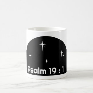 Psalm 19 : 1, coffee mug