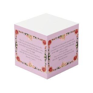 PSALM 1:1-3 Botanic Design, Cube