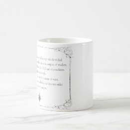 Psalm 1-1-3, Do Not Walk in Step with Sinners, Magic Mug