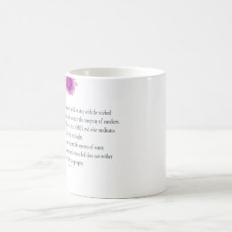 Psalm 1, Flower, Magic Mug