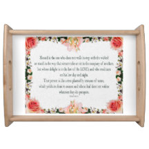 Psalm 1 Scripture Art Path of the Righteous