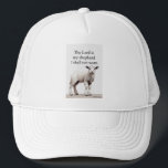 Psalm 23:1 Christian Lamb Trucker Hat<br><div class="desc">Psalm 23:1
“The Lord is my shepherd; I shall not want.”</div>