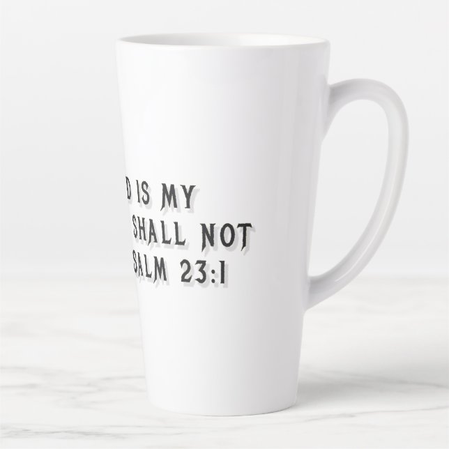 Psalm 23:1 Gift Mug (Right)